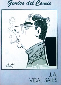 Caricatura de José Antonio Vidal Sales Caricatura de José Antonio Vidal Sales